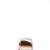 Black Soft Pink Perla Flex Flat Slingback Sandals - Stylefav