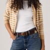 Brown Leather Cowgirl Belt - Stylefav
