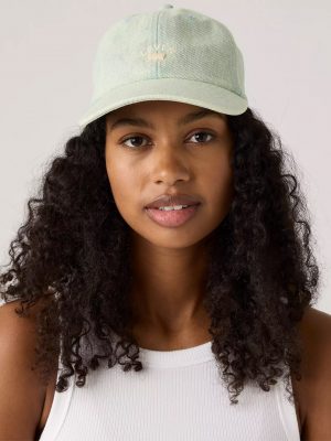 Salt Mine Lazy Girl Denim Logo Cap - Stylefav