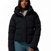 Amaze Puff Black Hooded Down Jacket - Stylefav