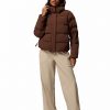 Amaze Puff Tobacco Hooded Down Jacket - Stylefav