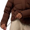 Amaze Puff Tobacco Hooded Down Jacket - Stylefav