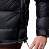 Men's Cloudview Black Down Hooded Jacket - Stylefav