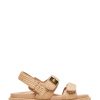 Big Mona Natural Chunky Sandals - Stylefav