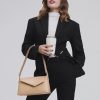 Beige Fonce Zoé Shoulder Bag - Stylefav