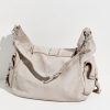 Pearl Leigh Distressed Leather Tote Bag - Stylefav
