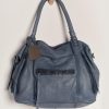 Stormy Sea Emerson Leather Tote Bag - Stylefav
