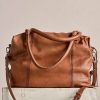 Saddle Emerson Leather Tote Bag - Stylefav