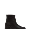 Joan Now Zip Black Waterproof Leather Boots - Stylefav
