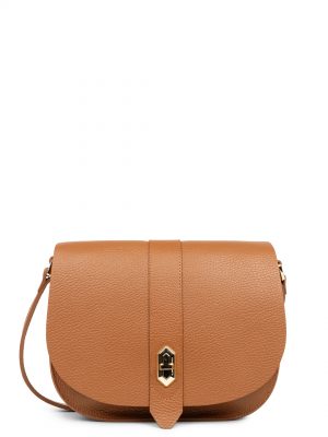 Camel Top Double Shoulder Bag