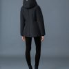 Adali Black Signature Collar Down Coat - Stylefav