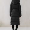 Talyse Long Maxi Sporty Quilted Down Coat - Stylefav