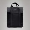 Black 2 Way Tote Backpack - Stylefav