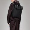 Black 2 Way Tote Backpack - Stylefav