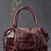 Blackberry Emerson Leather Tote Bag - Stylefav