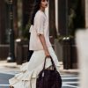 Blackberry Emerson Leather Tote Bag - Stylefav