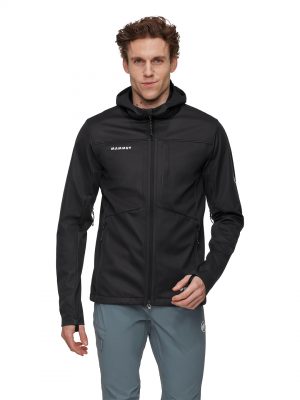 Men's Black Ultimate VIII SO Hooded Jacket - Stylefav