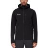 Men's Black Ultimate Comfort So Hooded Jacket - Stylefav