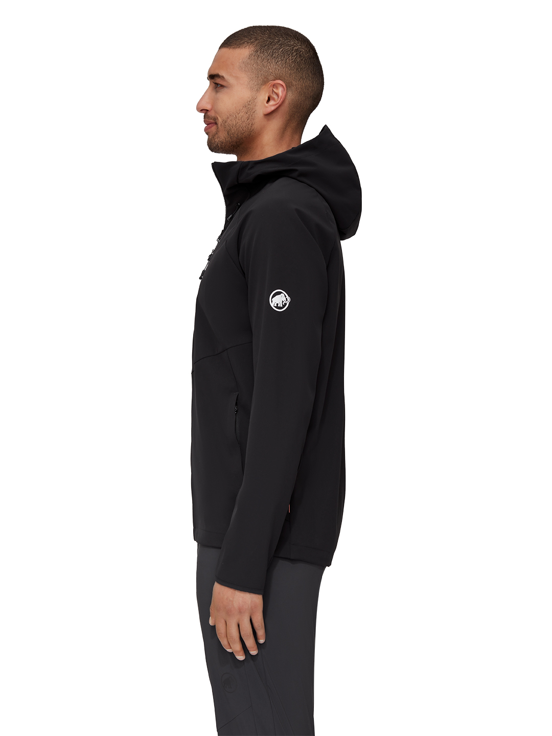 Men's Black Ultimate Comfort So Hooded Jacket - Stylefav