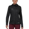 Women's Black Ultimate VIII SO Hooded Jacket - Stylefav
