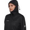 Women's Black Ultimate VIII SO Hooded Jacket - Stylefav