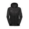 Women's Black Ultimate VIII SO Hooded Jacket - Stylefav