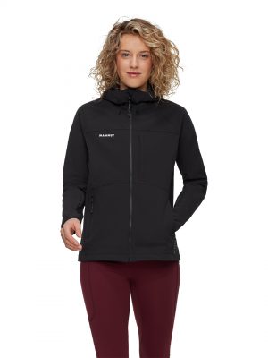 Women’s Black Ultimate Comfort So Hooded Jacket - Stylefav