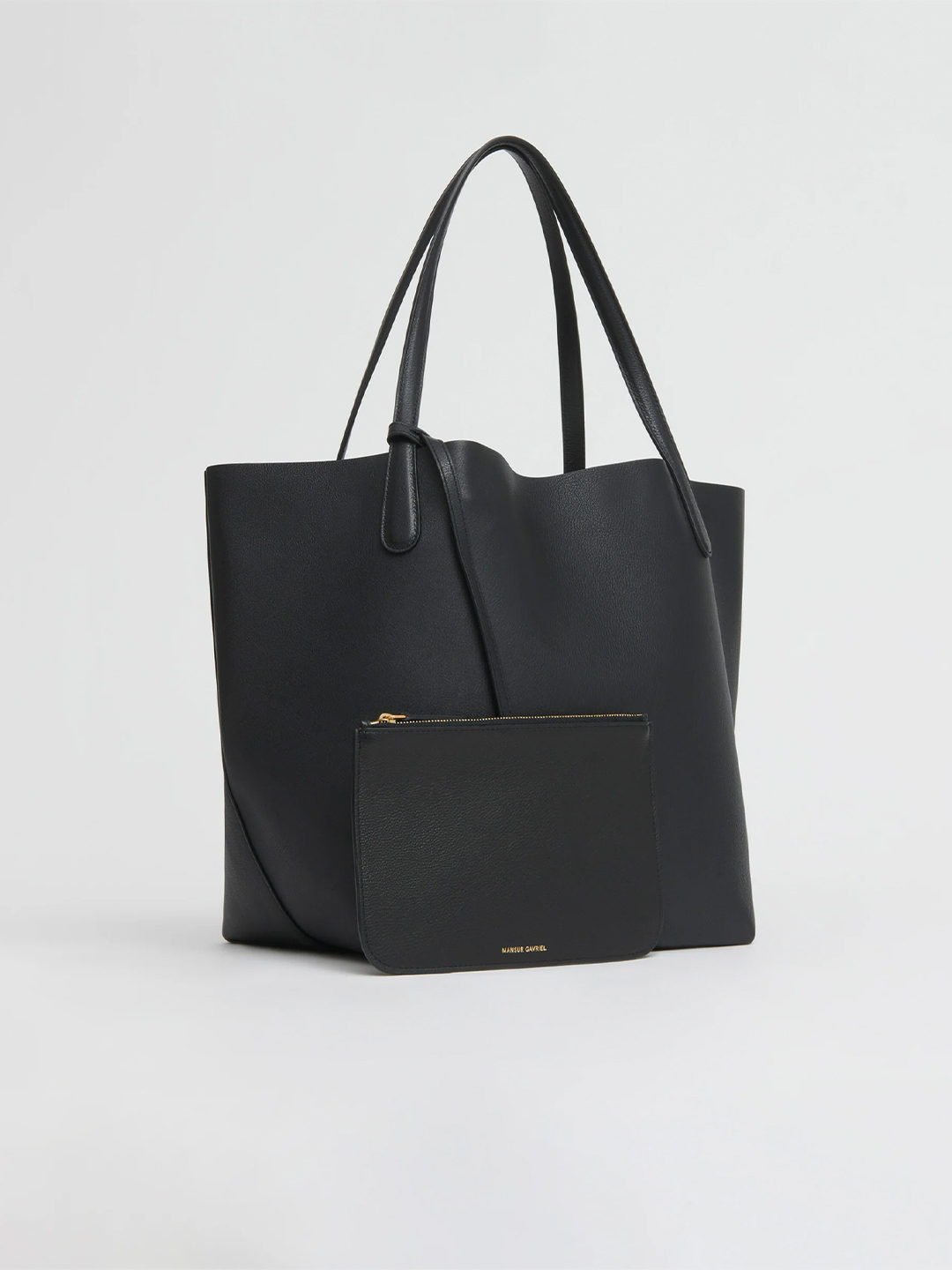 Black Everyday Soft Tote Bag - Stylefav