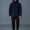 Graydon Navy 2-in-1 Nordic Tech Heavy Down Jacket - Stylefav