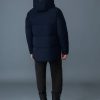 Graydon Navy 2-in-1 Nordic Tech Heavy Down Jacket - Stylefav