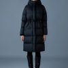 Ishani-SW Softwash long down coat with hood - Stylefav