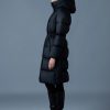 Ishani-SW Softwash long down coat with hood - Stylefav