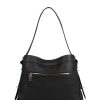 Lady Romy Black Large Hobo Bag - Stylefav