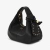 Black Mini Hobo Bag - Stylefav