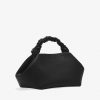 Black Small Bou Grained Bag - Stylefav