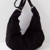 Roma Black Suede Tote Bag - Stylefav