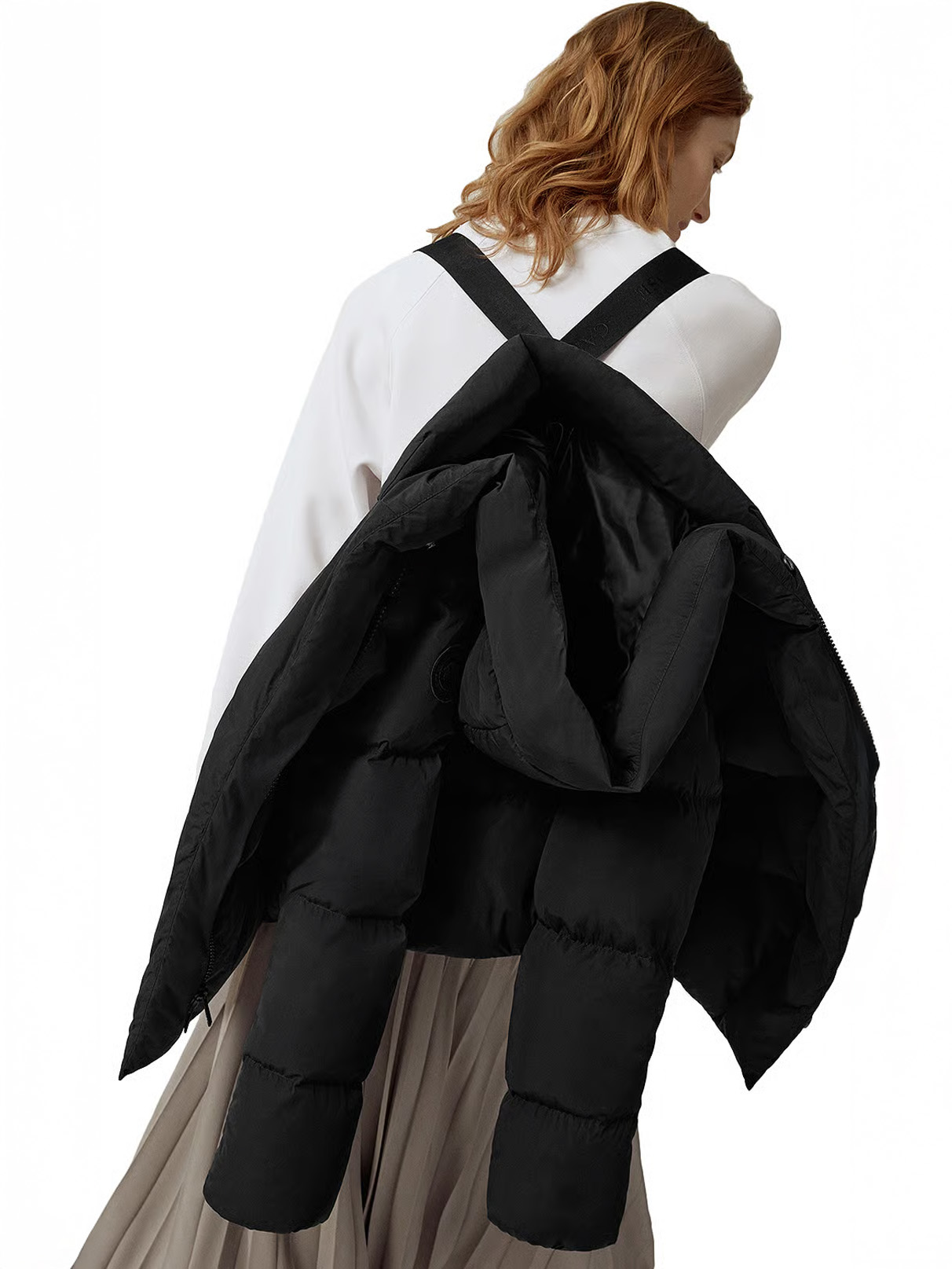 Marlow Black Short Down Winter Jacket