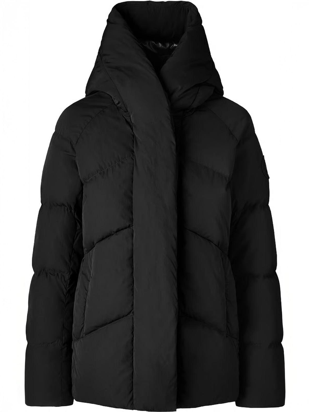 Marlow Black Short Down Winter Jacket