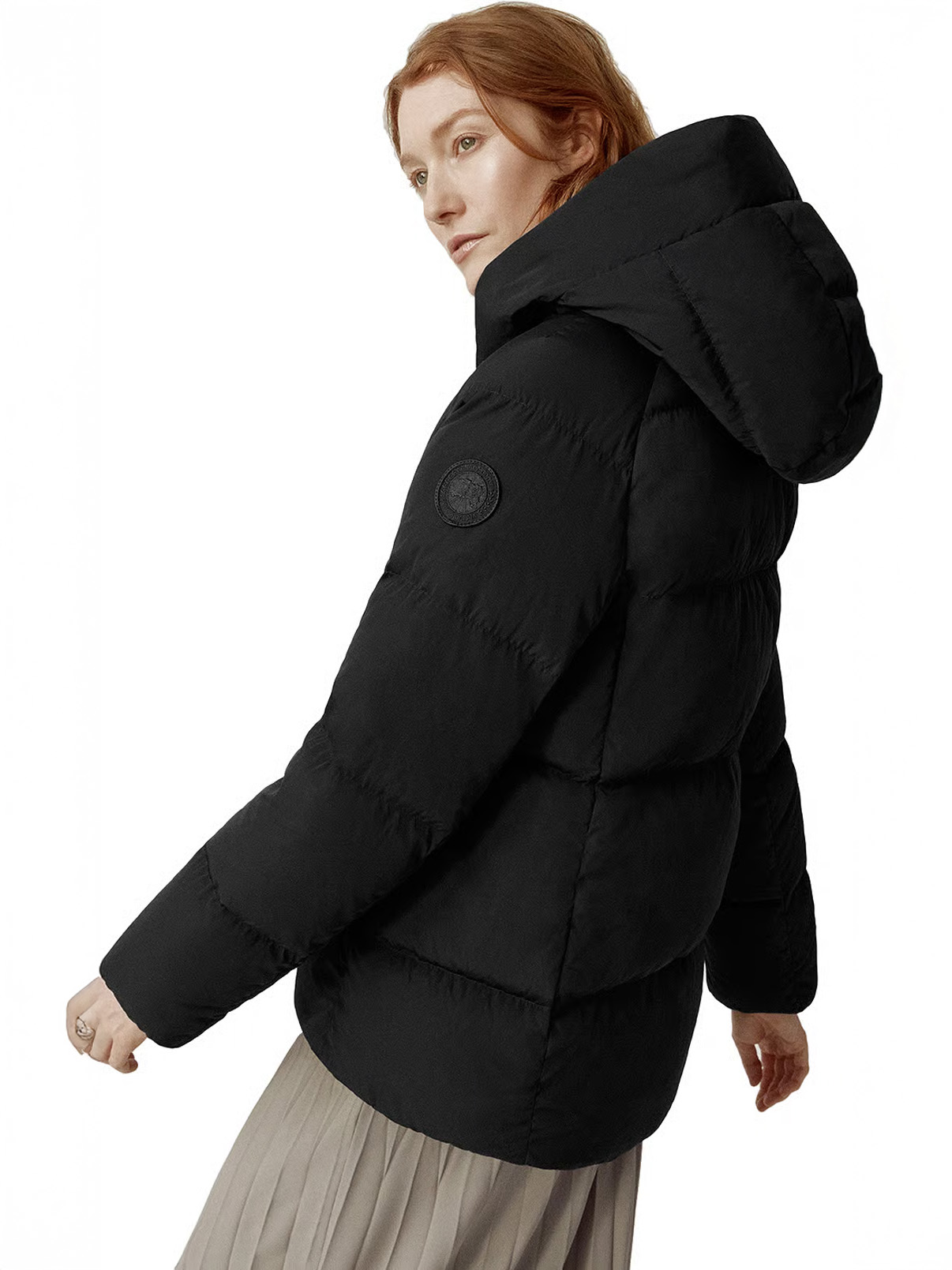 Marlow Black Short Down Winter Jacket