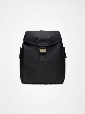 Black Valera Bucket Backpack - Stylefav