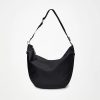 Black Large Valera Shoulder Bag - Stylefav