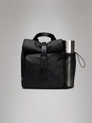 Black Large Lunch Bag - Stylefav