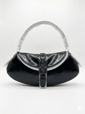 Black Kat Kat Baguette Bag - Stylefav