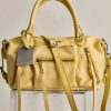 Butter Yellow Baby Emerson Leather Bag - Stylefav
