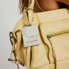 Butter Yellow Baby Emerson Leather Bag - Stylefav