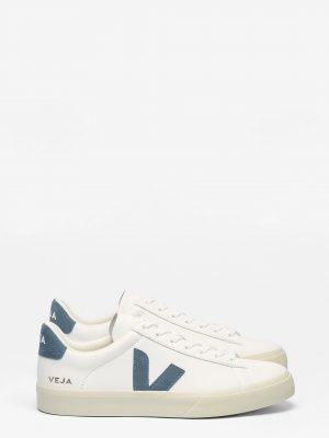 Men’s Campo California Blue O.T. Leather Low Top Sneakers - Stylefav
