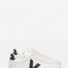 Men's V-90 O.T. Leather White Nautico Sneakers - Stylefav