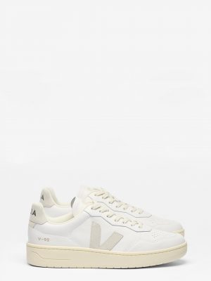 Women’s V-90 O.T. Leather White Natural Sneakers - Stylefav