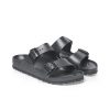 Men's Metallic Anthracite EVA Arizona Sandals - Stylefav