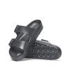 Men's Metallic Anthracite EVA Arizona Sandals - Stylefav